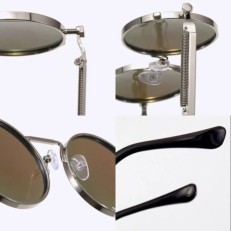 Lunettes de Soleil Homme Luxe Retro Polarise UV400 | LDSH