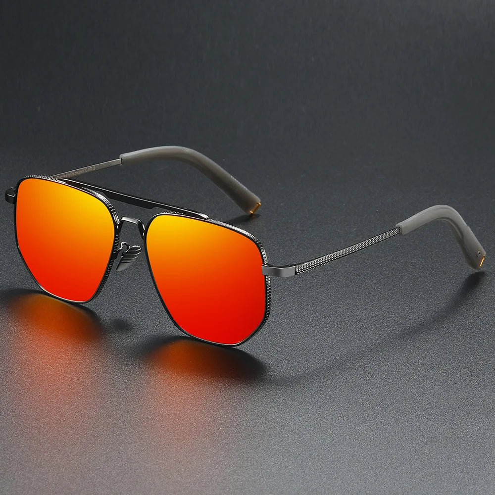 New Fashion Polarized Sunglasses Men Classi Car Driving Sun Glasses Metal Frame Fishing Business Men/women Outdoor UV400 Eyewear