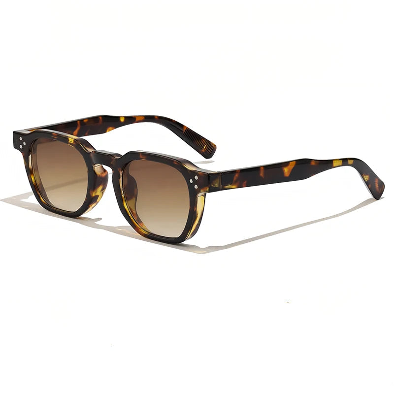 Lunettes de Soleil Homme Luxe Retro Square Polarisées