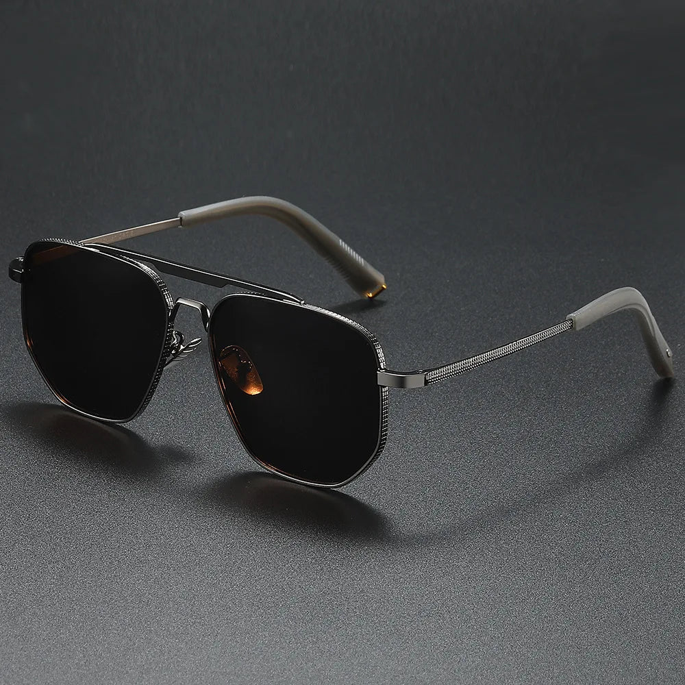New Fashion Polarized Sunglasses Men Classi Car Driving Sun Glasses Metal Frame Fishing Business Men/women Outdoor UV400 Eyewear