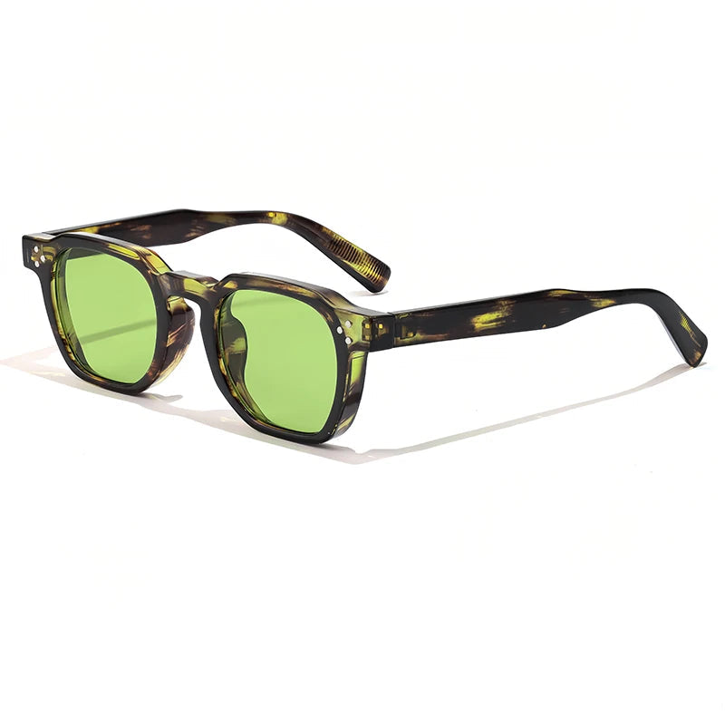 Lunettes de Soleil Homme Luxe Retro Square Polarisées