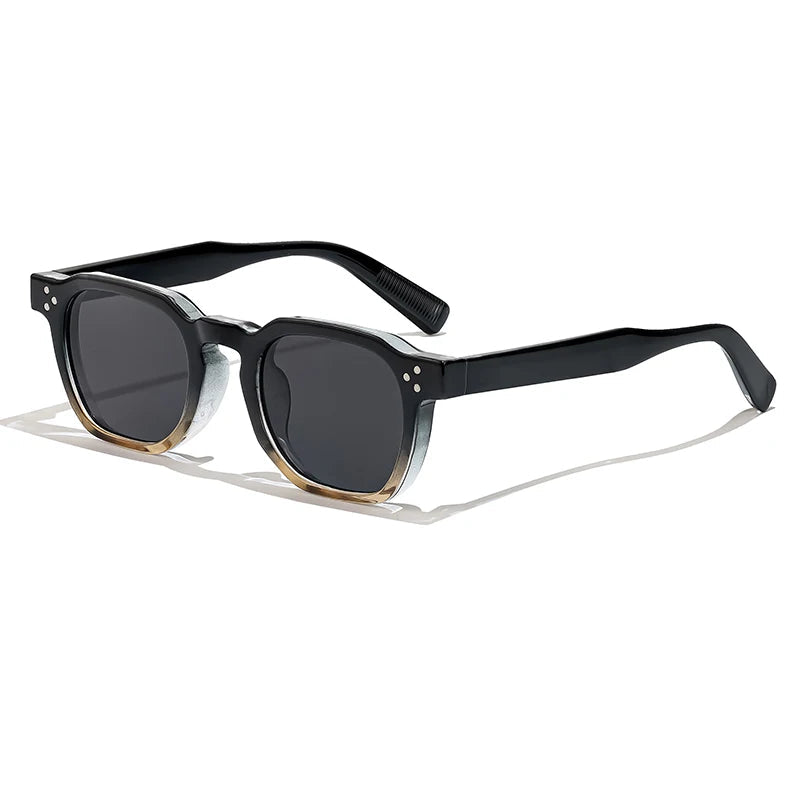 Lunettes de Soleil Homme Luxe Retro Square Polarisées