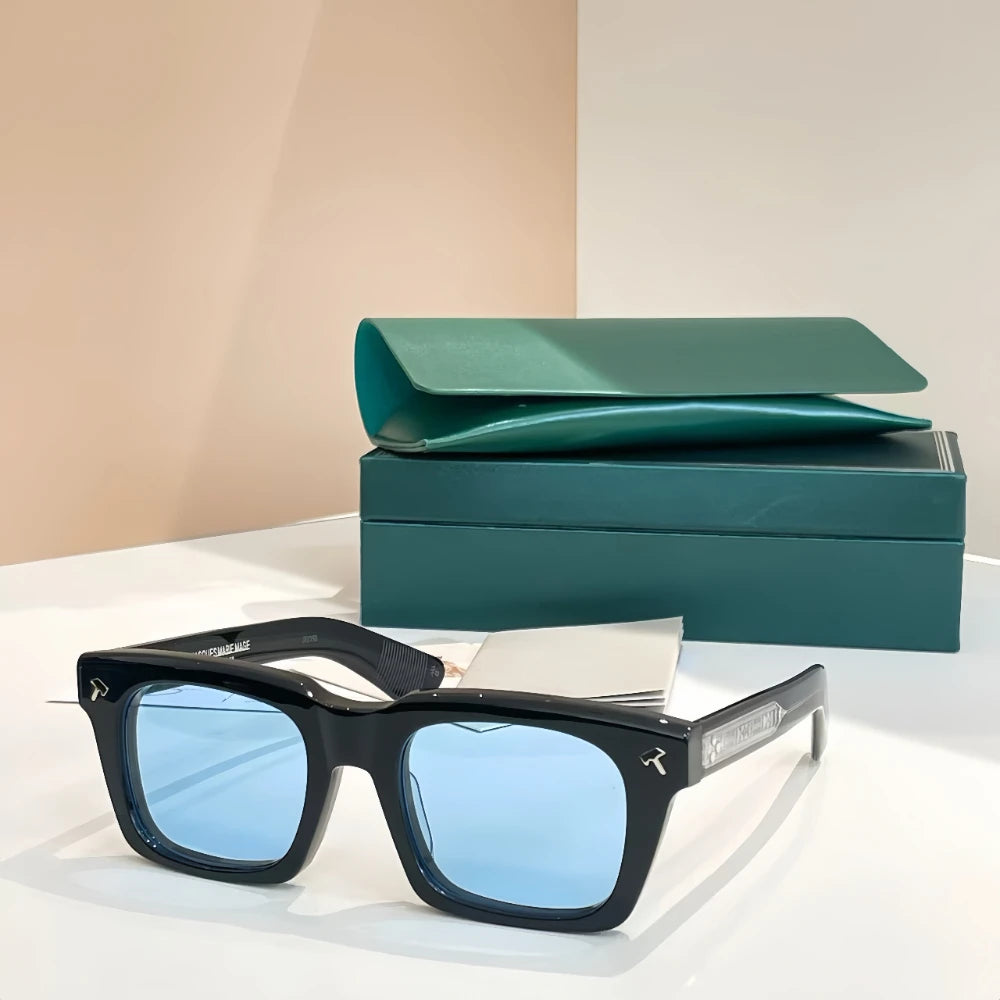 JMM QUENTIN Handmade Japanese Designer Brand Sunglasses Photochromic High Quality UV400 Men's Women's Acetate Glasses with Case