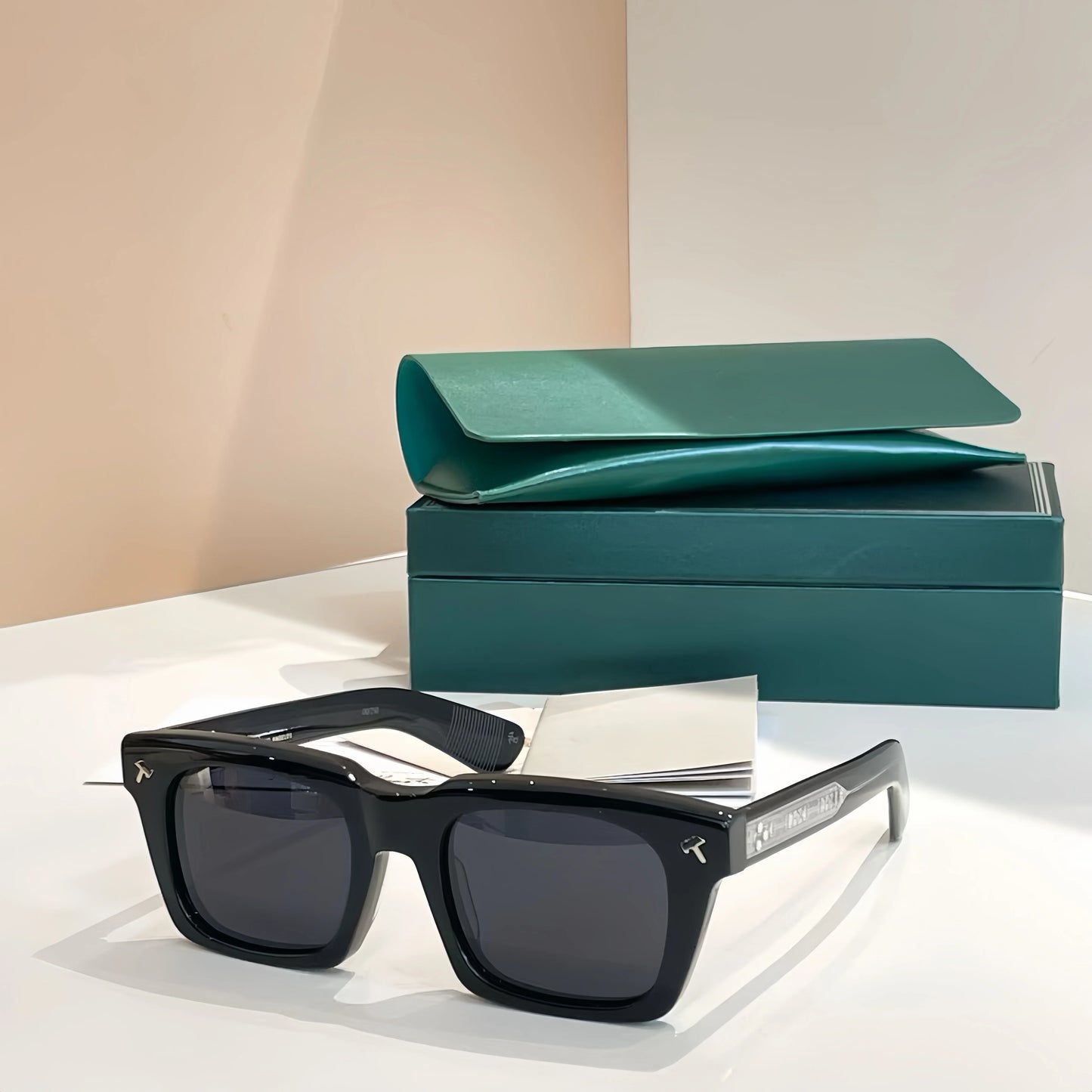 JMM QUENTIN Handmade Japanese Designer Brand Sunglasses Photochromic High Quality UV400 Men's Women's Acetate Glasses with Case
