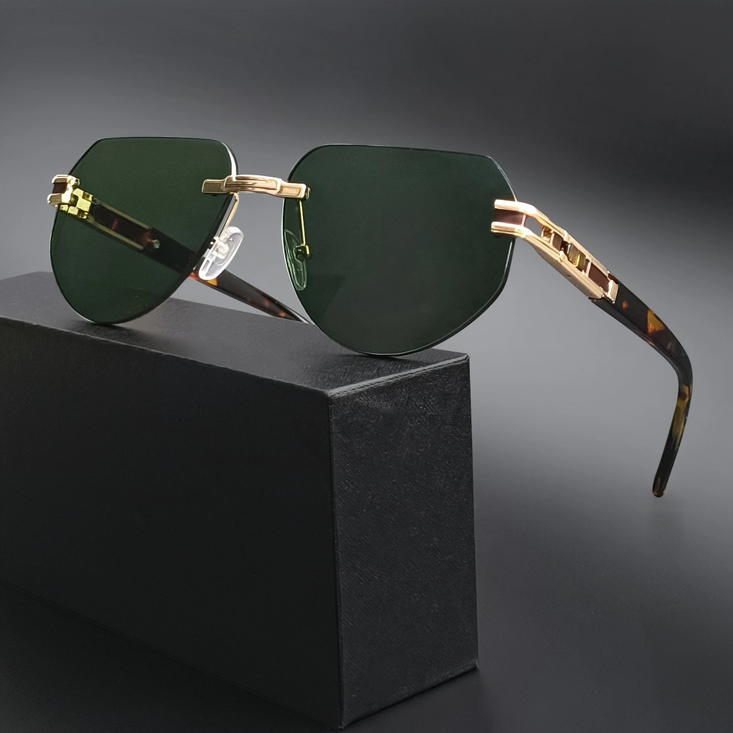 Lunettes de soleil homme vintage luxe polarisées - Monture métal | LDSH