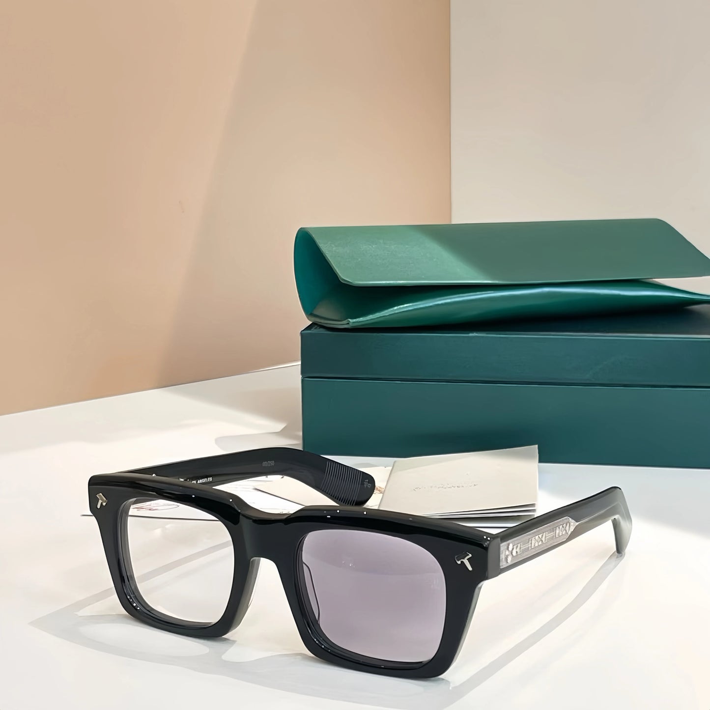 JMM QUENTIN Handmade Japanese Designer Brand Sunglasses Photochromic High Quality UV400 Men's Women's Acetate Glasses with Case