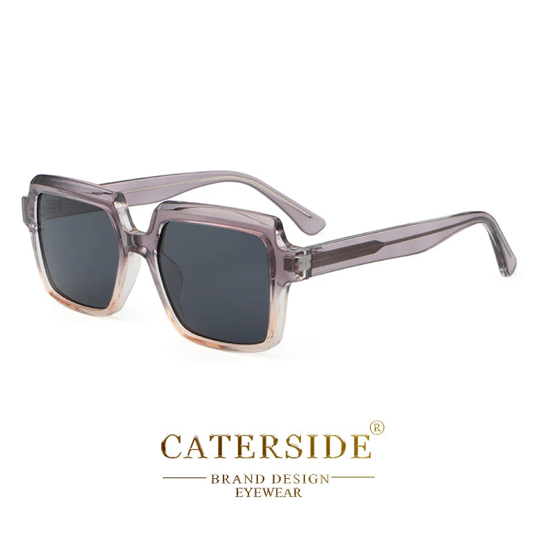 Lunettes de Soleil Homme Luxe Large Monture Propionique Polarisée