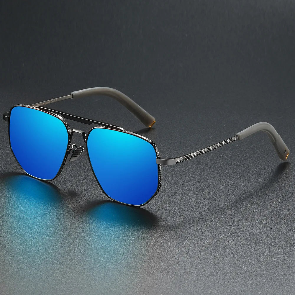 New Fashion Polarized Sunglasses Men Classi Car Driving Sun Glasses Metal Frame Fishing Business Men/women Outdoor UV400 Eyewear