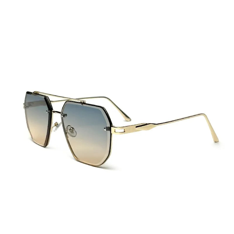 Lunettes de Soleil Homme Métal Luxe Vintage UV400 Polarisées