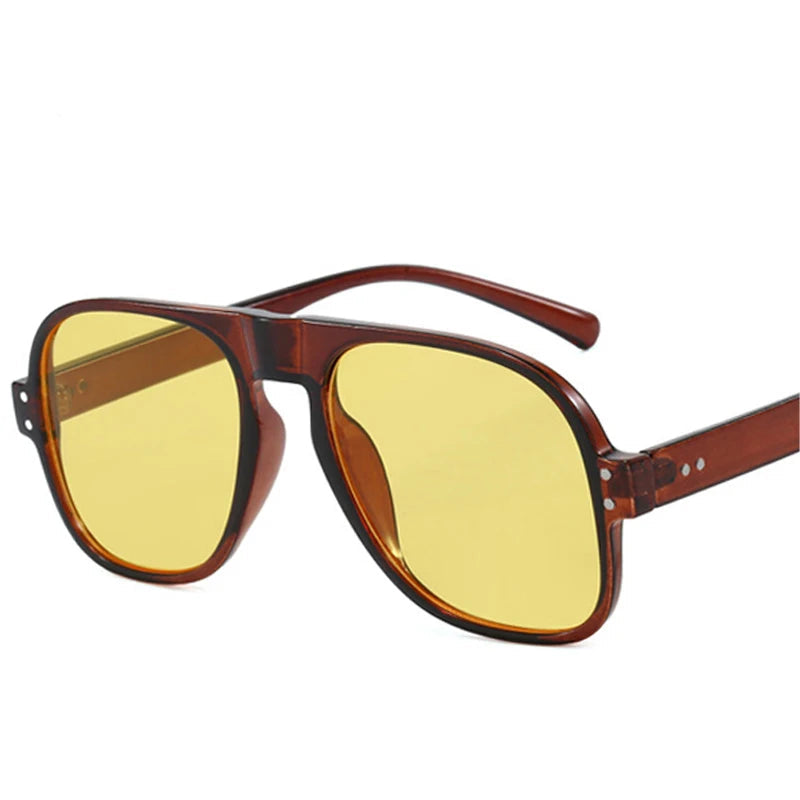 Lunettes de Soleil Homme Aviator Rétro UV400 - Polarisées