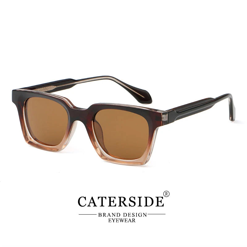 Lunettes de soleil homme luxe polarisées UV400 - Square Designer.