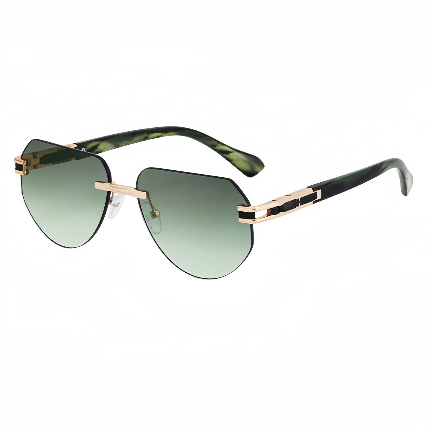 Lunettes de soleil homme vintage luxe polarisées - Monture métal | LDSH