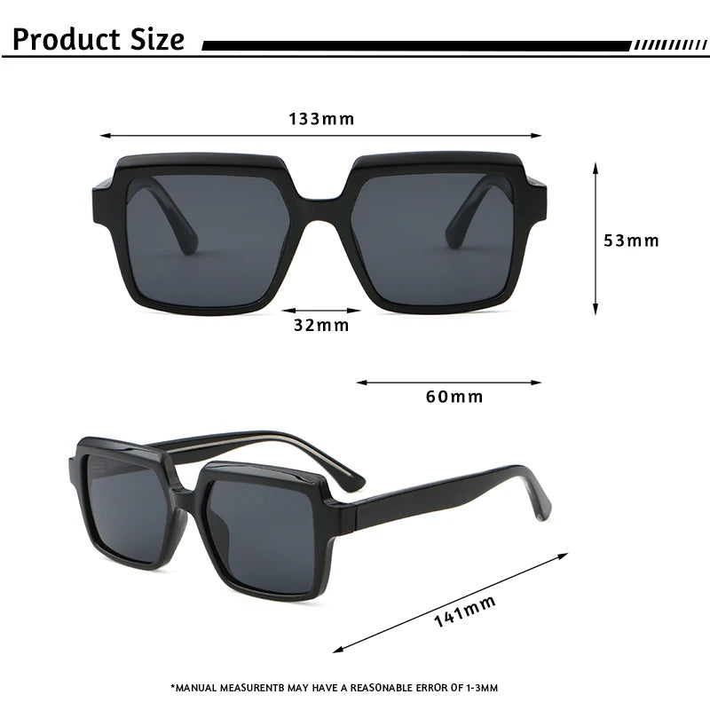 Lunettes de Soleil Homme Luxe Large Monture Propionique Polarisée