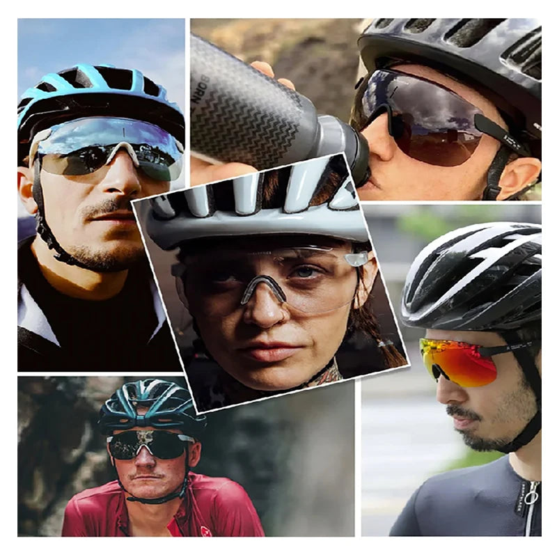 Alba Photochromic Cycling Sunglasses Men Sports UV400 Outdoor Goggles TR90 Bicycle Polarized Glasses Women 30 Colors 알바 광학