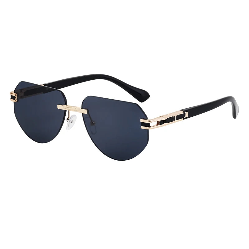 Lunettes de soleil homme vintage luxe polarisées - Monture métal | LDSH