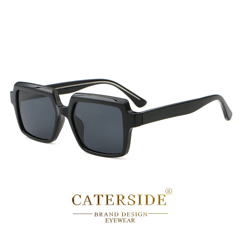 Lunettes de Soleil Homme Luxe Large Monture Propionique Polarisée