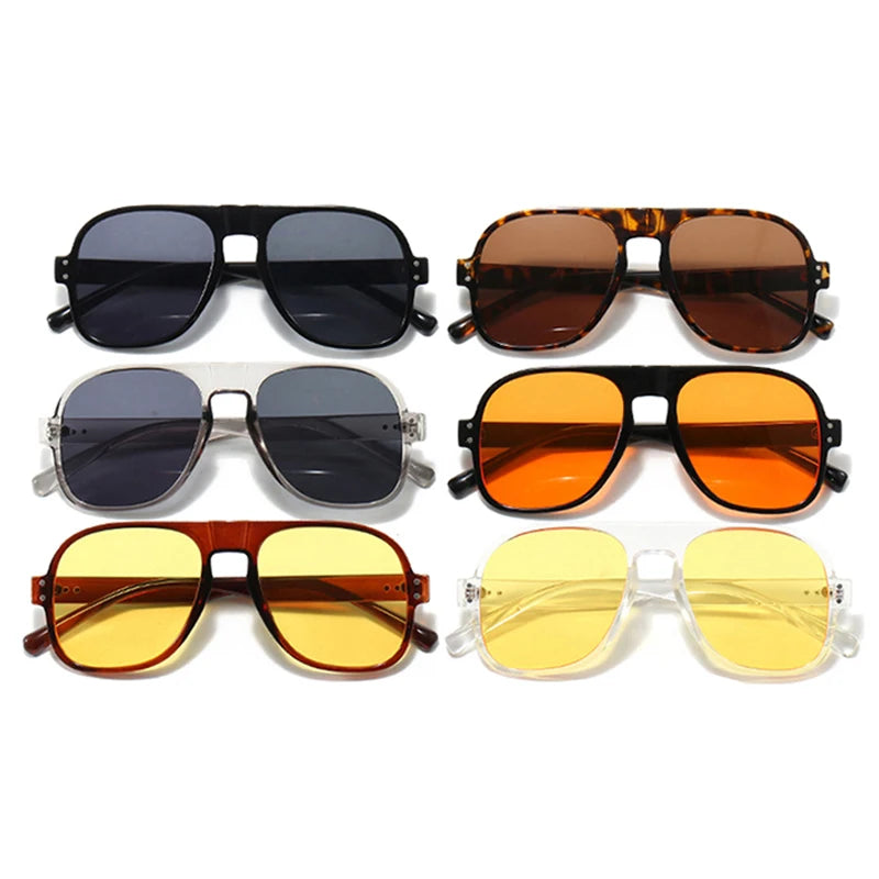 Lunettes de Soleil Homme Aviator Rétro UV400 - Polarisées