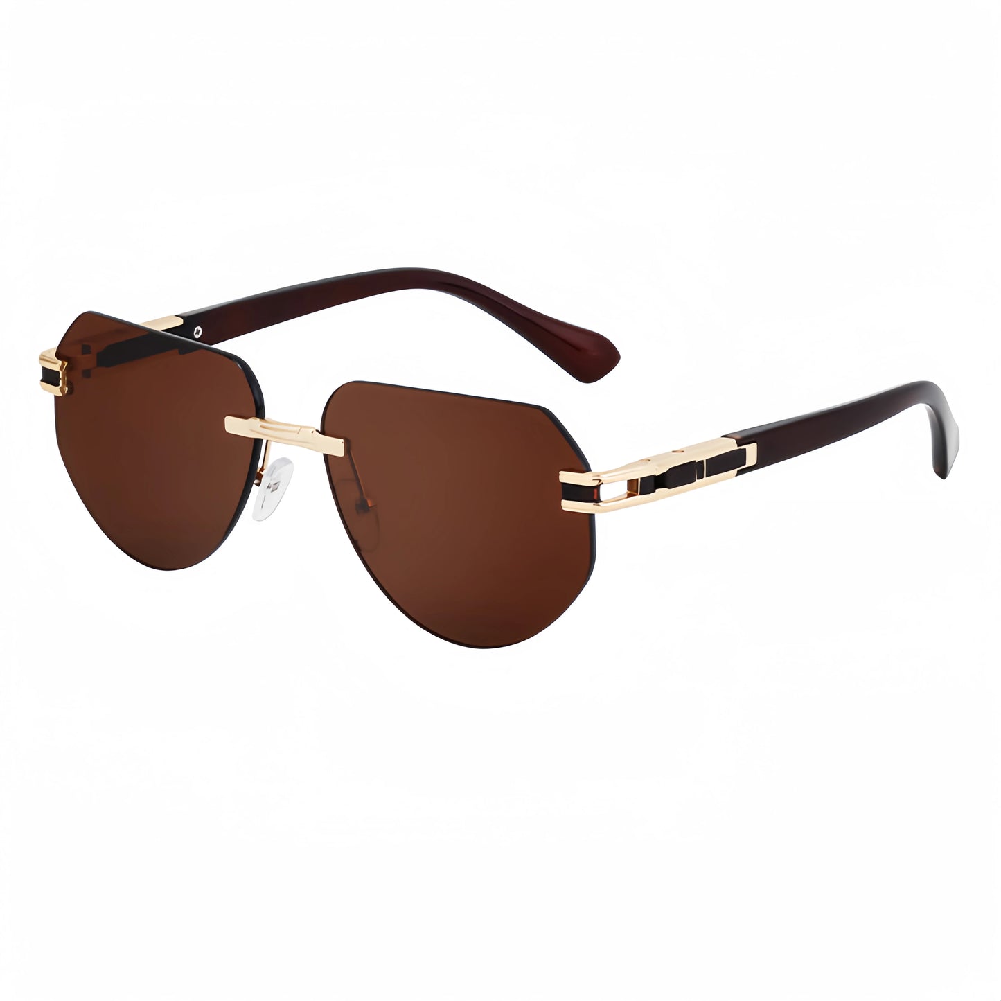 Lunettes de soleil homme vintage luxe polarisées - Monture métal | LDSH