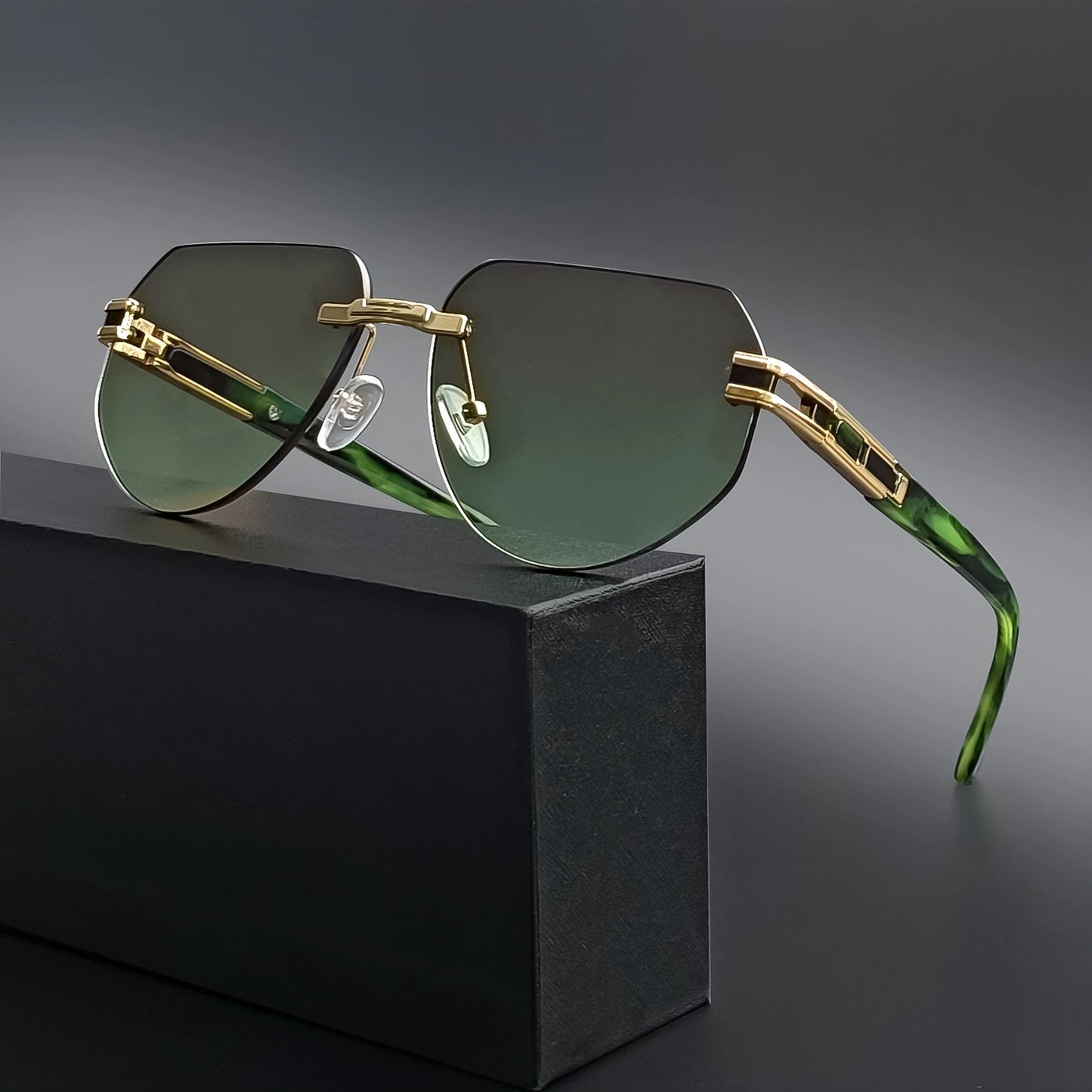 Lunettes de soleil homme vintage luxe polarisées - Monture métal | LDSH