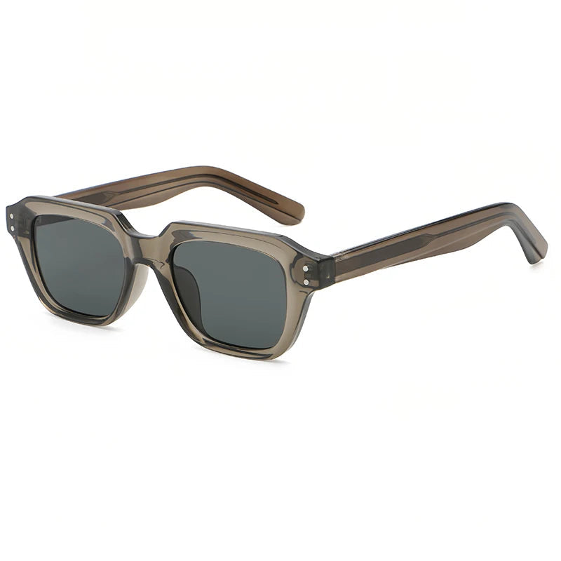 Lunettes de soleil homme luxe, polarisées : cadre carré design, qualité élevée