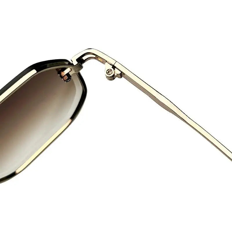 Lunettes de Soleil Homme Métal Luxe Vintage UV400 Polarisées