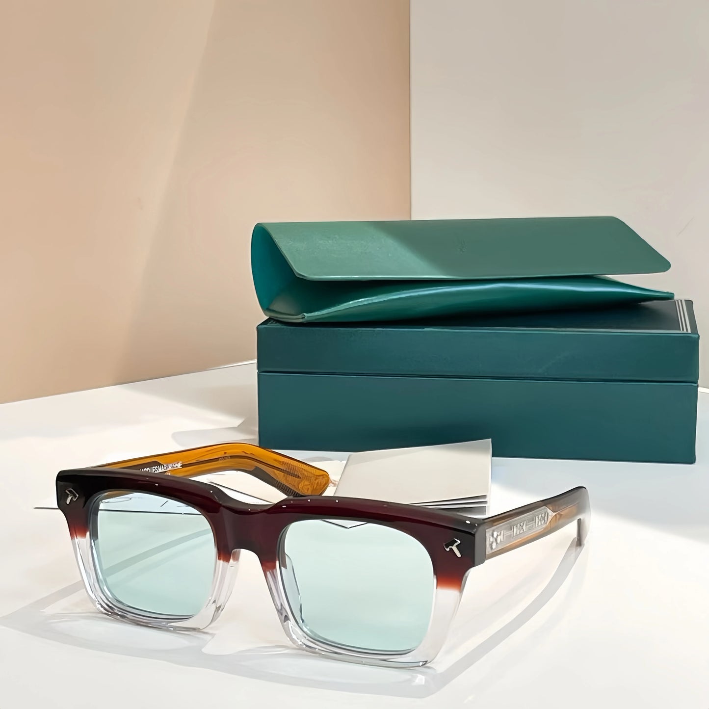 JMM QUENTIN Handmade Japanese Designer Brand Sunglasses Photochromic High Quality UV400 Men's Women's Acetate Glasses with Case