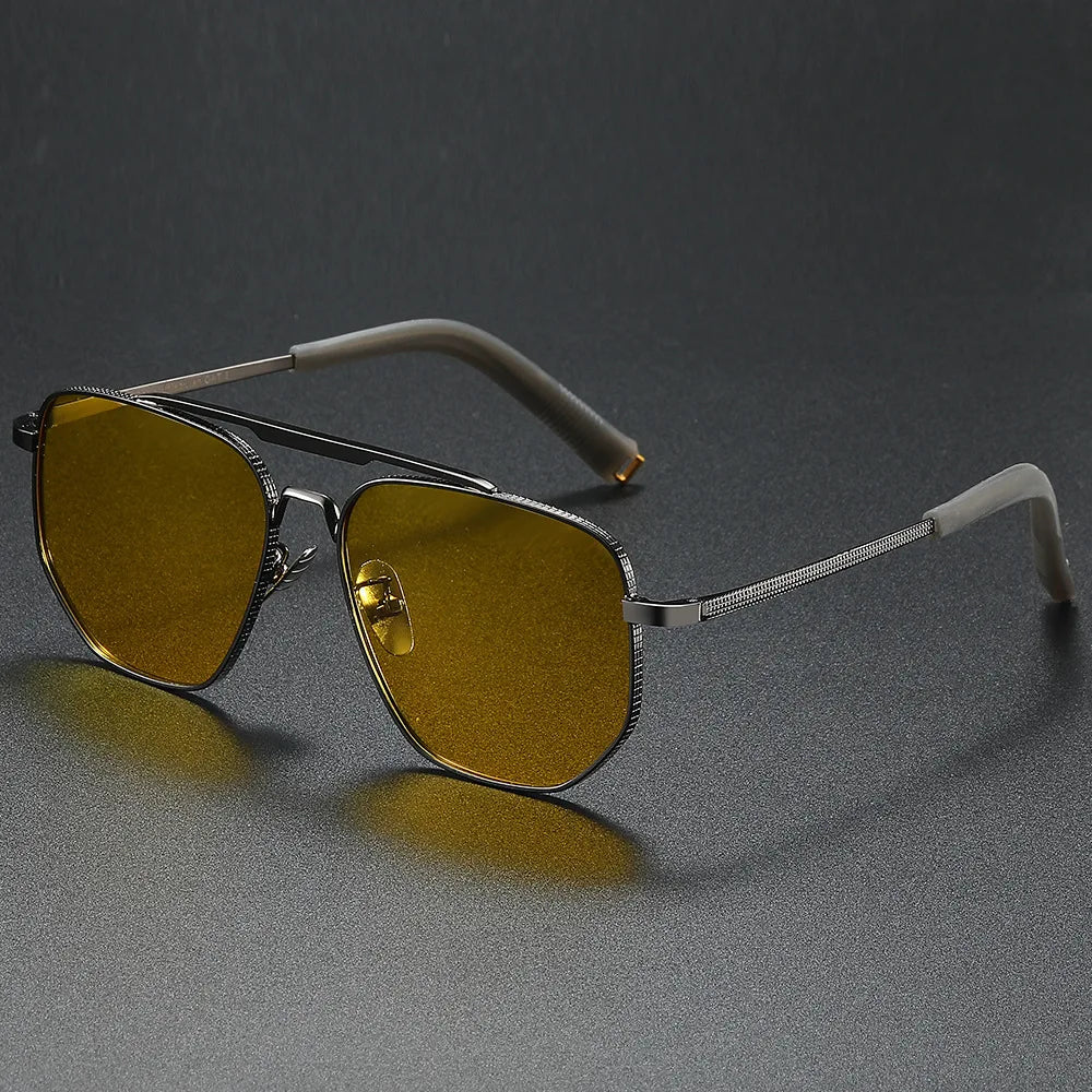 New Fashion Polarized Sunglasses Men Classi Car Driving Sun Glasses Metal Frame Fishing Business Men/women Outdoor UV400 Eyewear