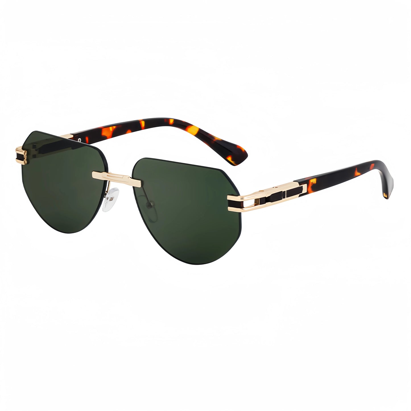 Lunettes de soleil homme vintage luxe polarisées - Monture métal | LDSH