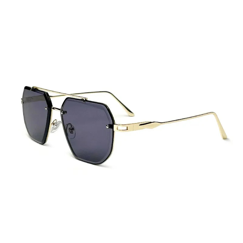 Lunettes de Soleil Homme Métal Luxe Vintage UV400 Polarisées
