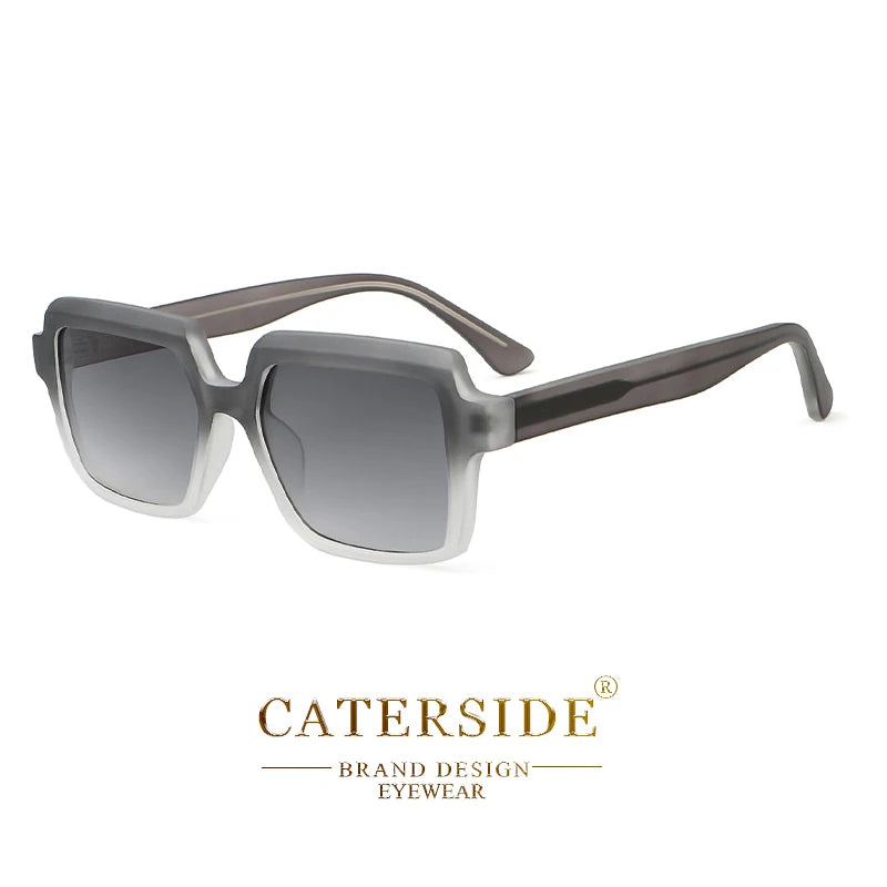 Lunettes de Soleil Homme Luxe Large Monture Propionique Polarisée