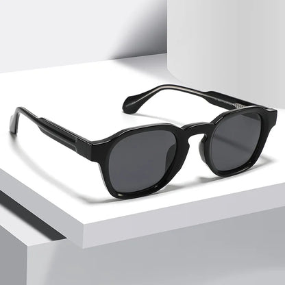 Korean Style Retro Sun Glasses for Women Thick TR90 Frame Square Sunglasses Men UV400 Trending Luxury Brand Sun Shades For Drive