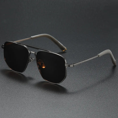 New Fashion Polarized Sunglasses Men Classi Car Driving Sun Glasses Metal Frame Fishing Business Men/women Outdoor UV400 Eyewear