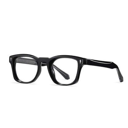 Lunettes de soleil homme luxe polarisées UV400 - Rivets punk et dégradé clair