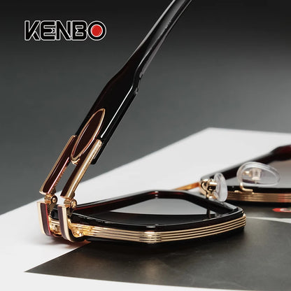 2025 Steam Punk Sunglasses Retro Square Men Women Fashion Double Beam Glasses Unisex Metal Frame Trendy Shades Oculos De Sol