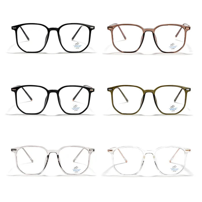 Monture de lunettes carrées rétro anti-lumière bleue pour homme - Luxe & polarisées lunettes de soleil homme lunettes de soleil