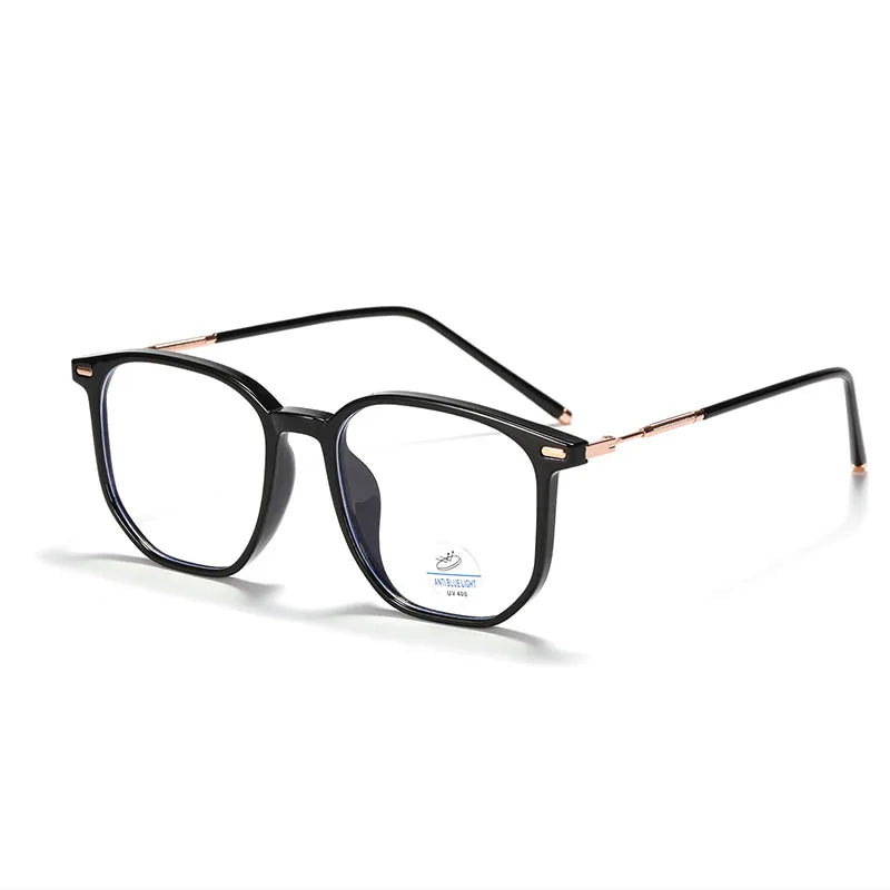 Monture de lunettes carrées rétro anti-lumière bleue pour homme - Luxe & polarisées lunettes de soleil homme lunettes de soleil