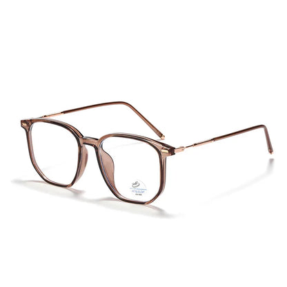 Monture de lunettes carrées rétro anti-lumière bleue pour homme - Luxe & polarisées lunettes de soleil homme lunettes de soleil