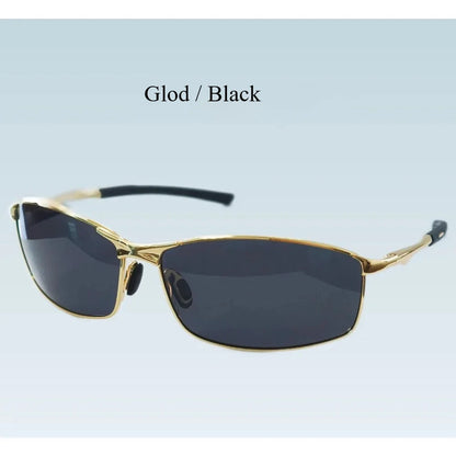 Aoron Polarized Sunglasses Mens/Women Driving Mirror Sun Glasses Metal Frame Goggles UV400 Anti-Glare Sunglasses Wholesale