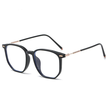Monture de lunettes carrées rétro anti-lumière bleue pour homme - Luxe & polarisées lunettes de soleil homme lunettes de soleil