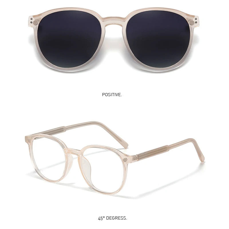 New Square Polarized Sunglasses Men TR90 Frame 2-In-1 Magnetic Suction Sun Glasses Women Driving Fishing Prescription Eyewear