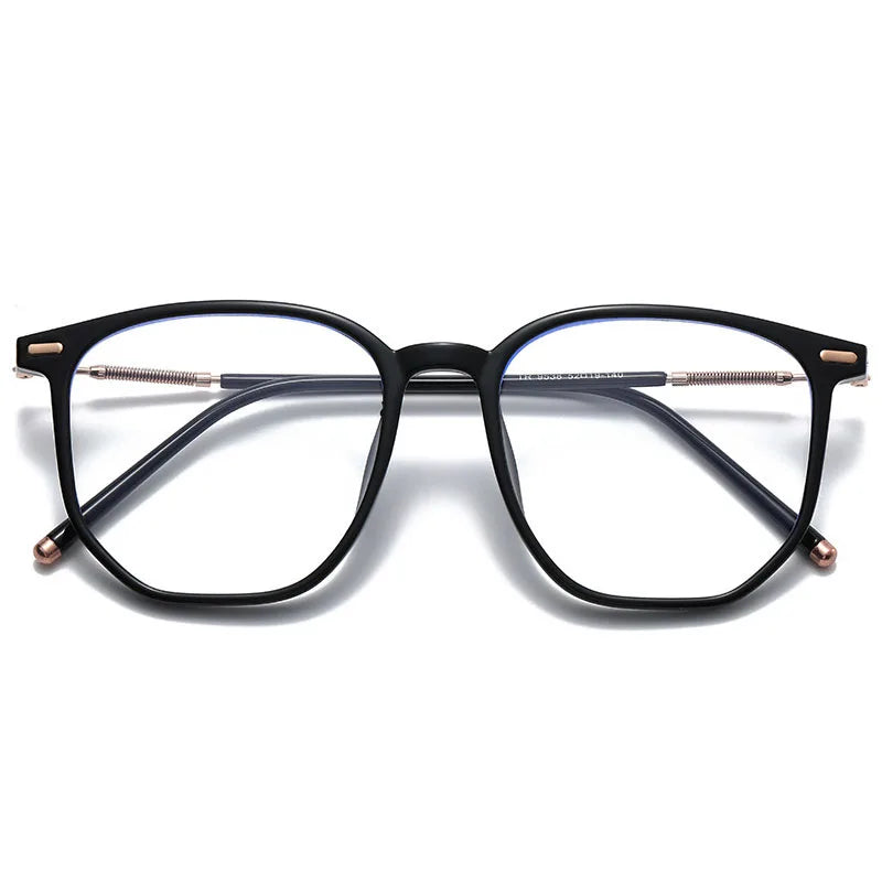 Monture de lunettes carrées rétro anti-lumière bleue pour homme - Luxe & polarisées lunettes de soleil homme lunettes de soleil