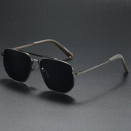New Fashion Polarized Sunglasses Men Classi Car Driving Sun Glasses Metal Frame Fishing Business Men/women Outdoor UV400 Eyewear