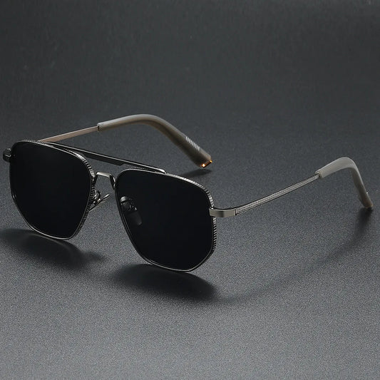 New Fashion Polarized Sunglasses Men Classi Car Driving Sun Glasses Metal Frame Fishing Business Men/women Outdoor UV400 Eyewear