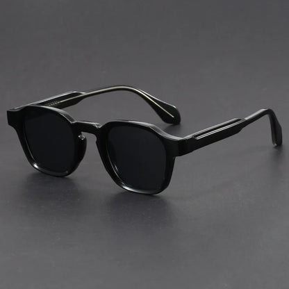 Korean Style Retro Sun Glasses for Women Thick TR90 Frame Square Sunglasses Men UV400 Trending Luxury Brand Sun Shades For Drive
